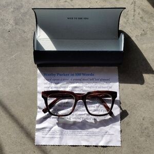 Warby Parker Winston Tortoise Shell Glasses
